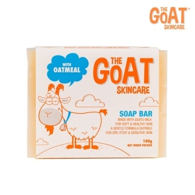 GOAT The Goat 澳洲頂級山羊奶溫和保濕修護皂 100g (燕麥)