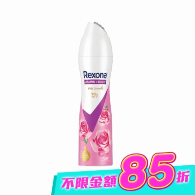 蕊娜 Rexona - 蕊娜制汗爽身噴霧-完美透亮玫瑰 135ML image
