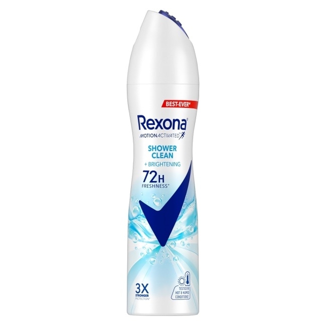 【蕊娜 Rexona】蕊娜制汗爽身噴霧-沐浴淨亮 135ML