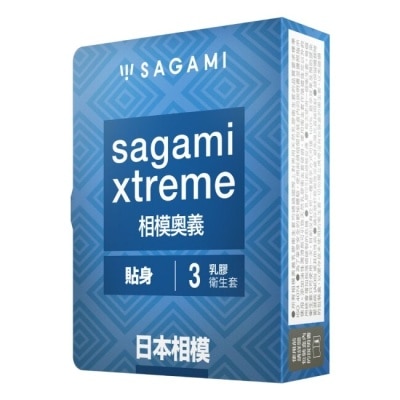 SAGAMI 相模奧義 貼身 乳膠保險套 3 入