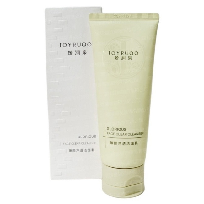 Joyruqo嬌潤泉臻顏淨透潔面乳100g