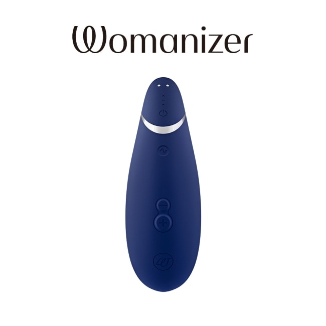 德國Womanizer Premium 2 吸吮愉悅器-藍