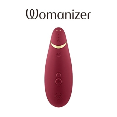 WOMANIZER 德國Womanizer Premium 2 吸吮愉悅器-酒紅