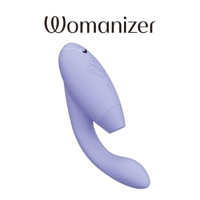 WOMANIZER 德國 Womanizer Duo2 震動吸吮愉悅器-丁香紫