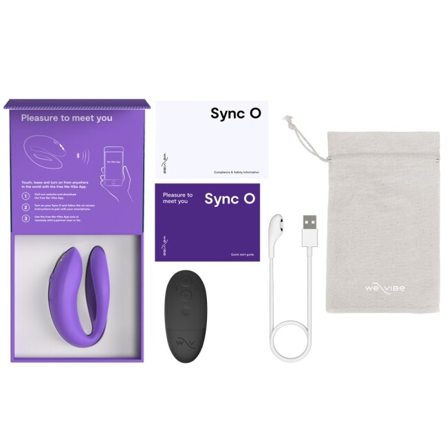 加拿大We-Vibe Sync O藍牙雙人共震器-紫