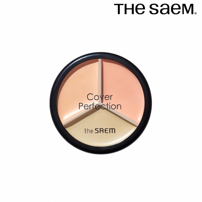 【韓國 THE SAEM 得鮮】完美三色遮瑕膏13.5g-03