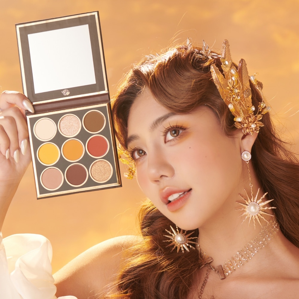 FreshO2 X 林倩 Sunset LOVER 9色眼影盤 10.2g