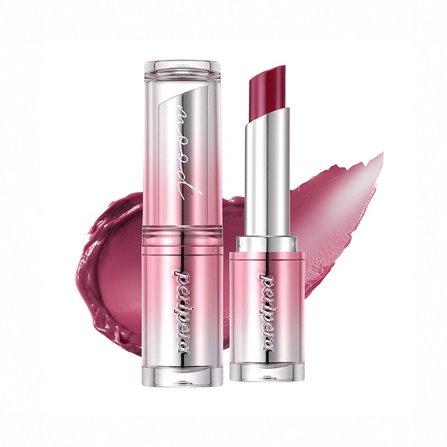 PERIPERA INK 光澤水潤唇膏-07浸染薔薇(時尚灰階限定款)