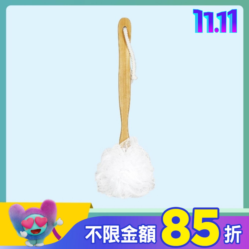 屈臣氏尼龍浴球背刷(一入)