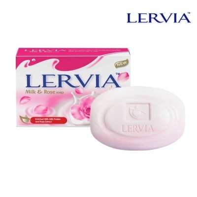 LERVIA Lervia 牛奶香皂(玫瑰亮白)90gX8入