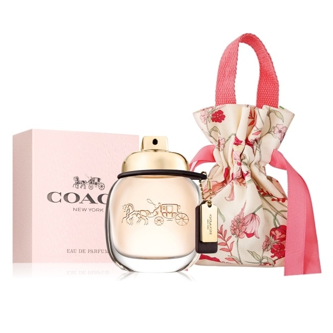 COACH 時尚經典女性淡香精(30ml)+旅行收納袋-國際航空版