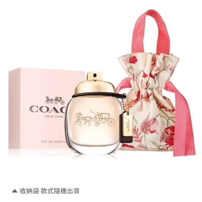 COACH COACH 時尚經典女性淡香精(30ml)+旅行收納袋-國際航空版