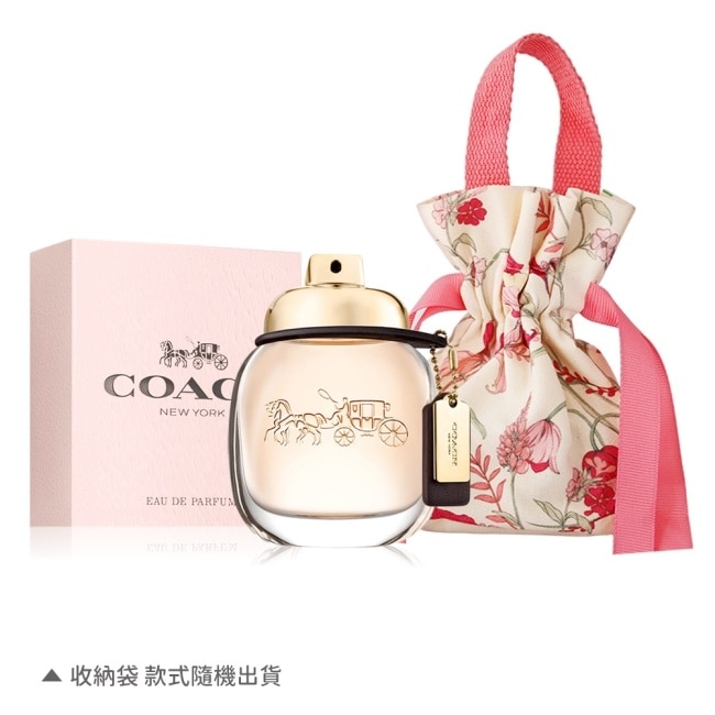 COACH 時尚經典女性淡香精(30ml)+旅行收納袋-國際航空版