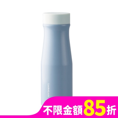 LOCK&LOCK樂扣樂扣 樂扣樂扣轉轉心意隨手瓶/400ml/粉嫩藍