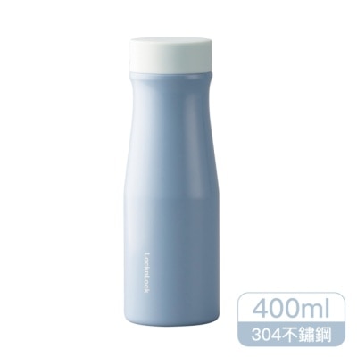 LOCK&LOCK樂扣樂扣 樂扣樂扣轉轉心意隨手瓶/400ml/粉嫩藍