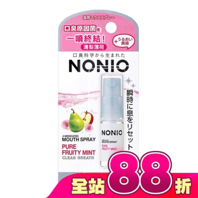 LION 獅王 - 日本獅王NONIO終結口氣淨涼噴劑清梨薄荷