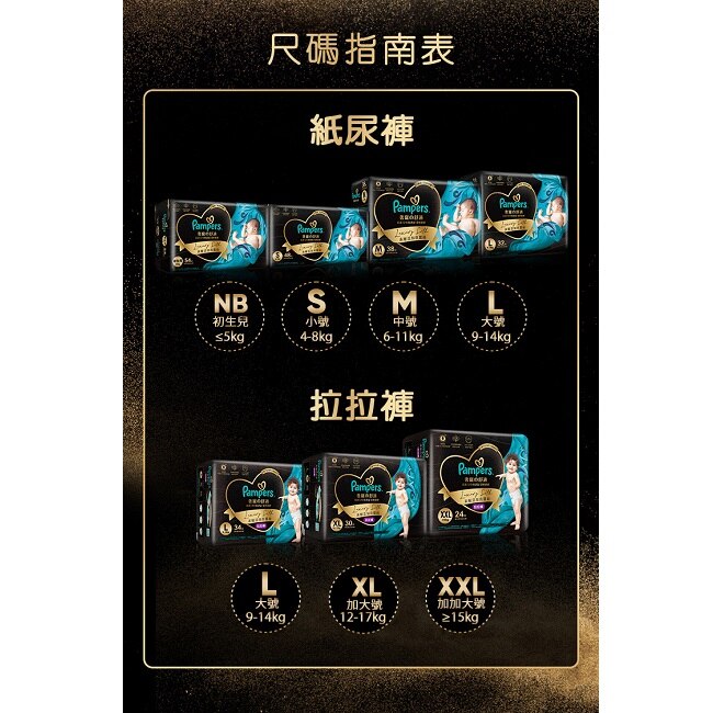幫寶適奢寵幫黏貼型尿布 初生兒54片裝