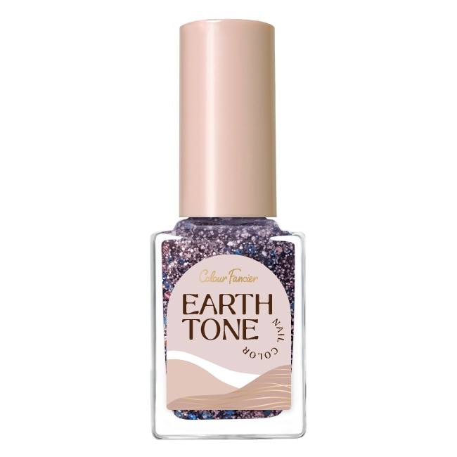 COLOUR FANCIER 大地質感指甲油 (夜空星塵) (12mL) CE-07