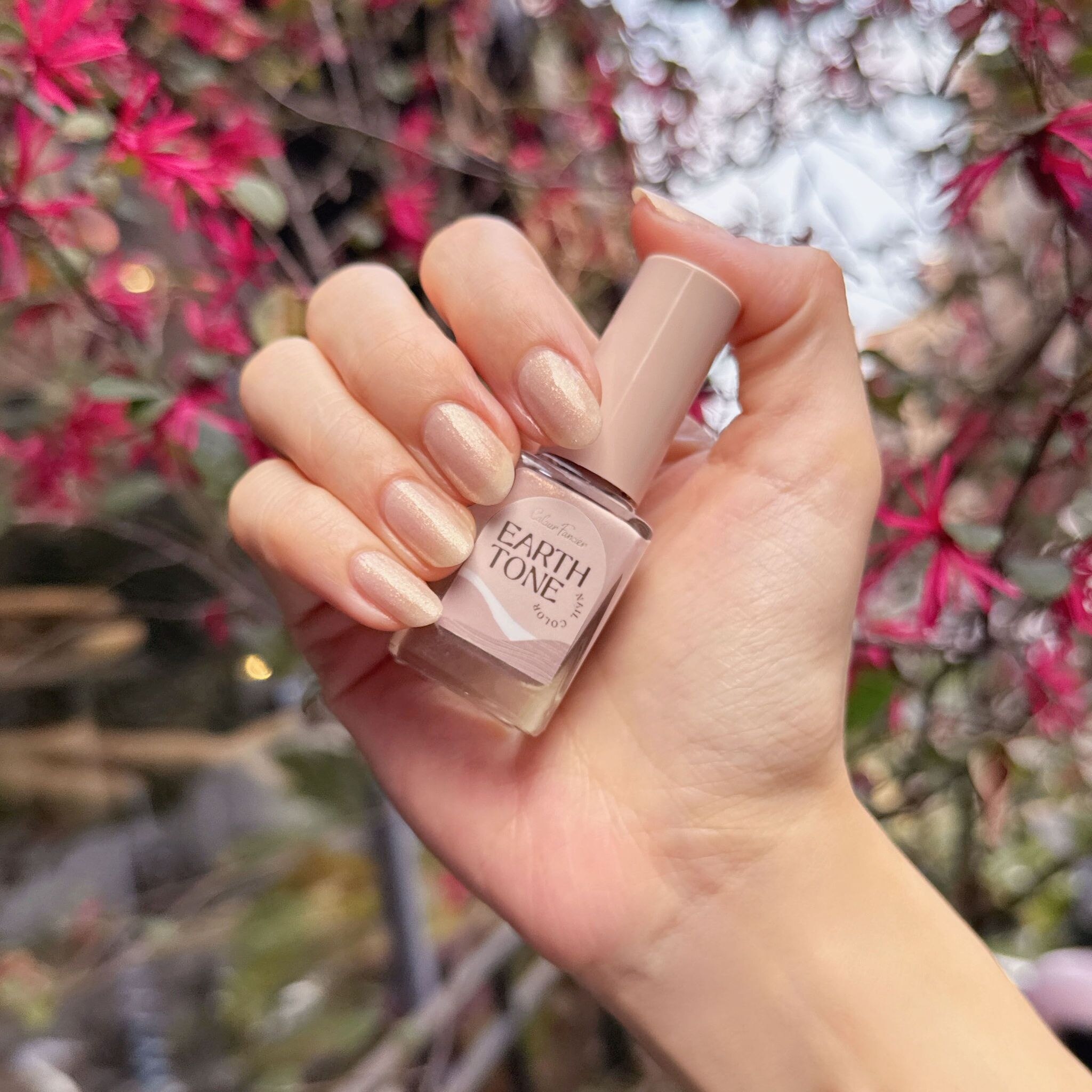 COLOUR FANCIER 大地質感指甲油 (粉晶玫瑰) (12mL) CE-10