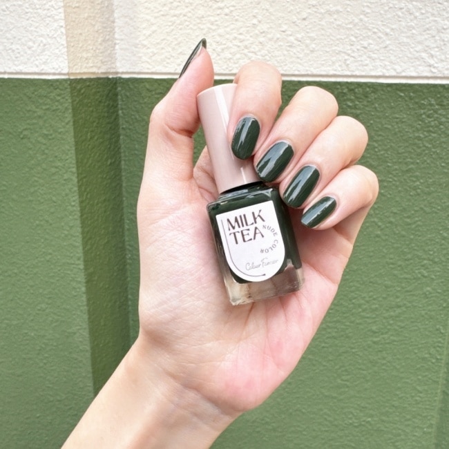 COLOUR FANCIER 奶茶裸感指甲油 (宇治抹茶) (12mL) CM-16