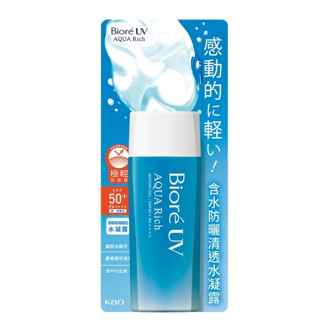 Biore含水防曬清透水凝露SPF50+ PA++++ 90ml