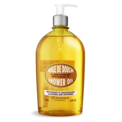 L OCCITANE L’OCCITANE 歐舒丹 杏仁沐浴油(500ml)-國際航空版