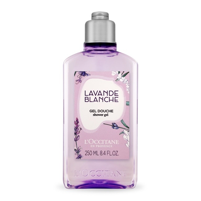 L’OCCITANE 歐舒丹 白薰衣草沐浴膠(250ml)-國際航空版