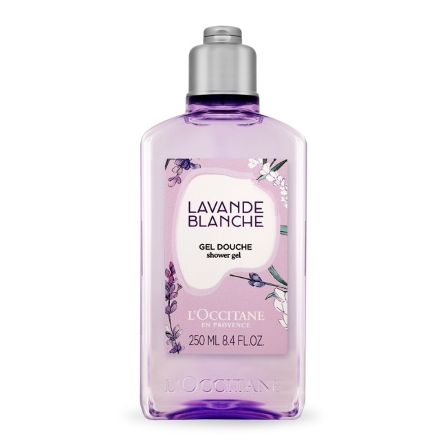 L’OCCITANE 歐舒丹 白薰衣草沐浴膠(250ml)-國際航空版