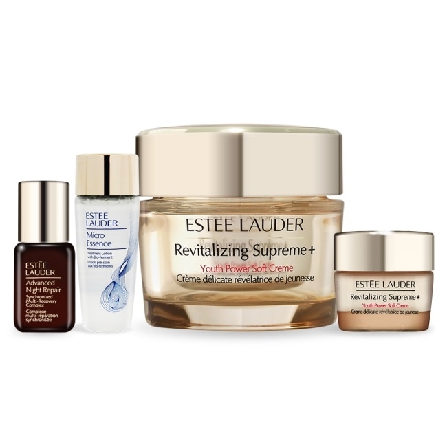 ESTEE LAUDER 雅詩蘭黛 年輕無敵膠原霜(75ml)-贈金三角小巧明星組-專櫃公司貨