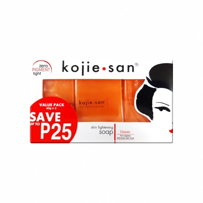 Kojie San 藝妓嫩白美肌皂65gx3 沐浴 洗臉 香皂