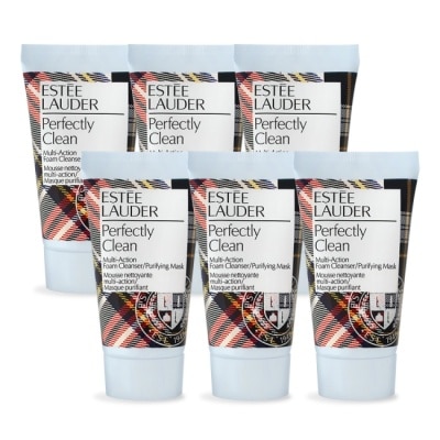 ESTEE LAUDER 雅詩蘭黛 ESTEE LAUDER 雅詩蘭黛 細緻煥采雙效淨化潔面乳(30ml)X6-新版-專櫃公司貨