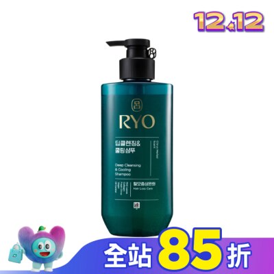韓國Ryo呂 呂 全方位頭皮養護洗髮精-控油去屑480ml