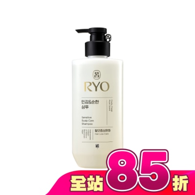 韓國Ryo呂 - 呂 全方位頭皮養護洗髮精-敏感護理480ml