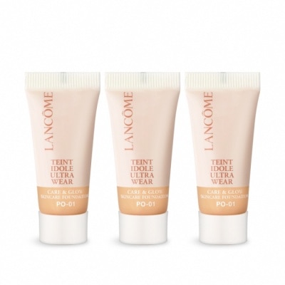 LANCOME LANCOME 蘭蔻 零粉感光澤持妝粉底(5ml)X3#PO-01
