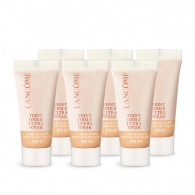 LANCOME LANCOME 蘭蔻 零粉感光澤持妝粉底(5ml)X6#PO-01