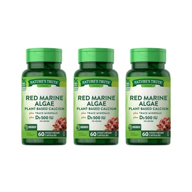 綠萃淨 愛爾蘭海藻+D3複方膠囊x3瓶組(60粒/瓶)_效期2026/11/30