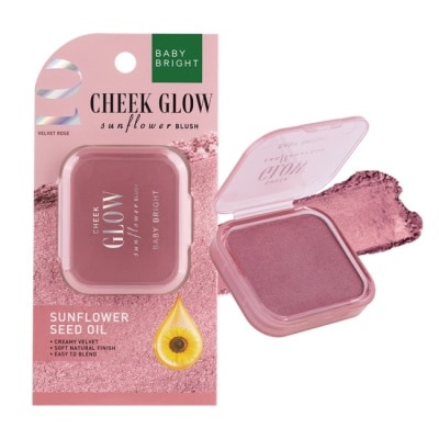 BABYBRIGHT Baby Bright我的眼中只有你顯色腮紅霜5.2g 01 Velvet Rose