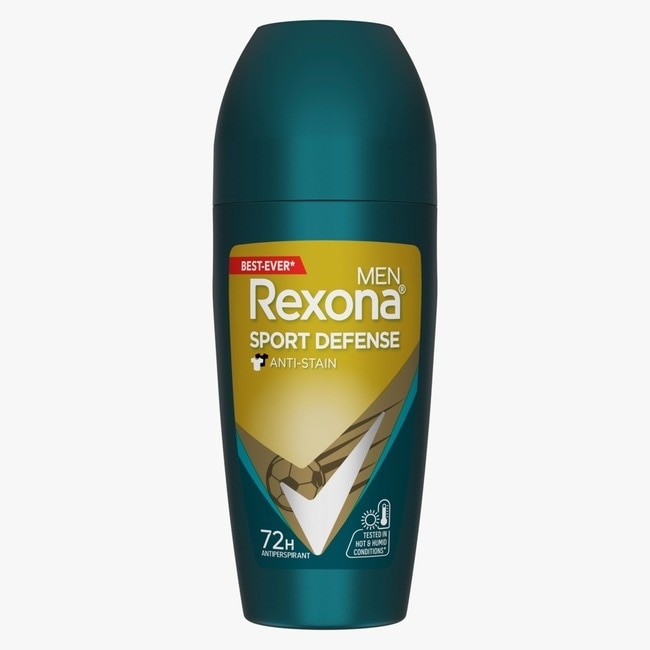 【蕊娜 Rexona】蕊娜男士制汗爽身香體露-運動乾爽 45ML(新舊包裝隨機出貨)