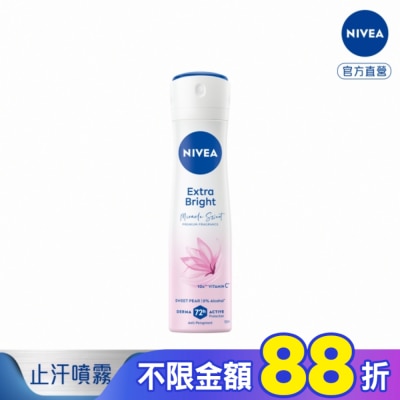 NIVEA 妮維雅 妮維雅止汗爽身噴霧香氛淨白系列(果漾謬思)150ml