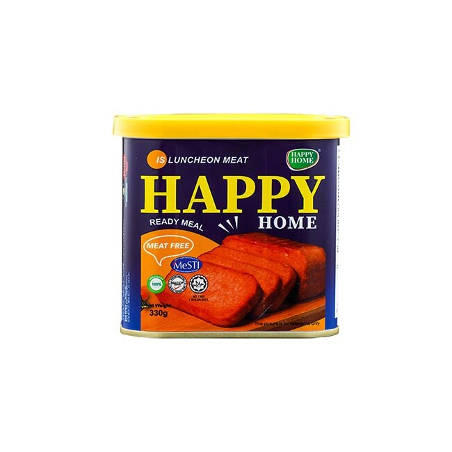 【HAPPY HOME】餐餐肉-原味素食午餐肉x6罐(330g/罐)