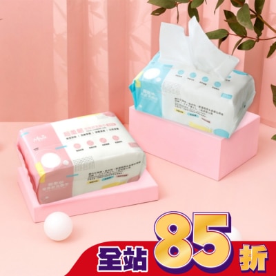 Miine Miine 超輕柔平紋洗臉巾-100入