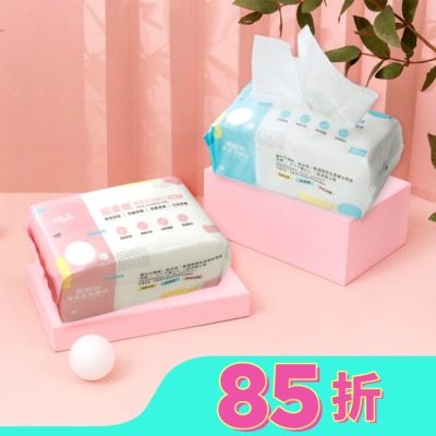 Miine Miine 超輕柔平紋洗臉巾-100入