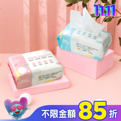 Miine Miine 超輕柔平紋洗臉巾-100入