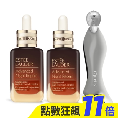 ESTEE LAUDER 雅詩蘭黛 ESTEE LAUDER雅詩蘭黛 特潤超導全方位修護露限定回饋組【(50ml)X2+歐沛媞紓壓按摩器】