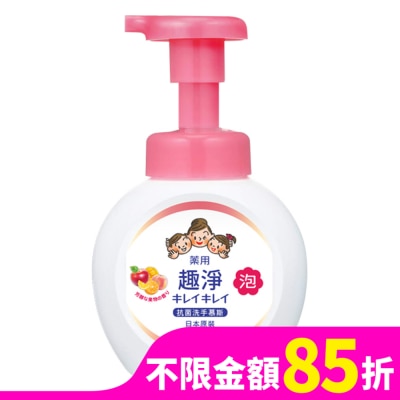 LION 日本獅王趣淨洗手慕斯250ml清新果香