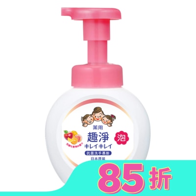 LION 日本獅王趣淨洗手慕斯250ml清新果香