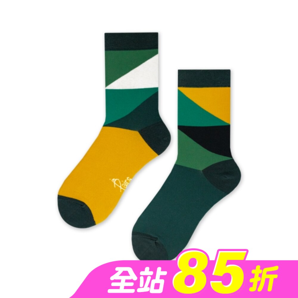 【in Pairs】檸檬成熟時-中筒襪(M號)