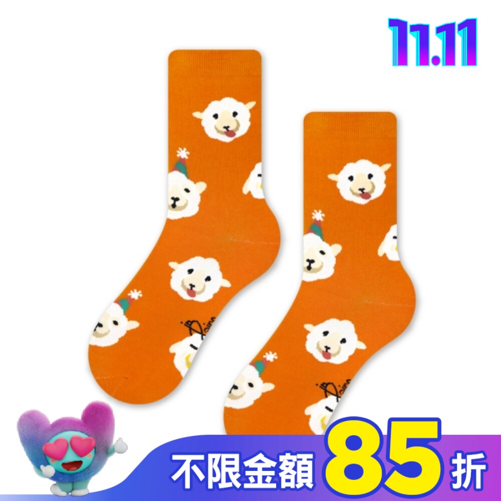 【in Pairs】羊咩咩-中筒襪(M號)