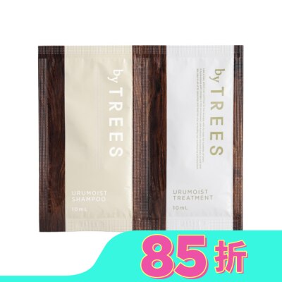 NATURAVERDE by TREES 補水滋養洗髮露&護髮素1日裝(10ml+10ml)