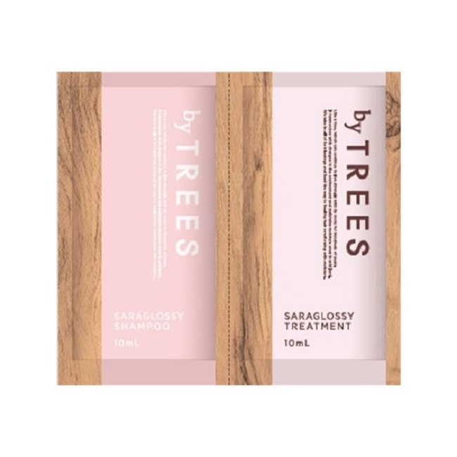 by TREES 柔順光澤洗髮露&護髮素1日裝 (10ml+10ml)